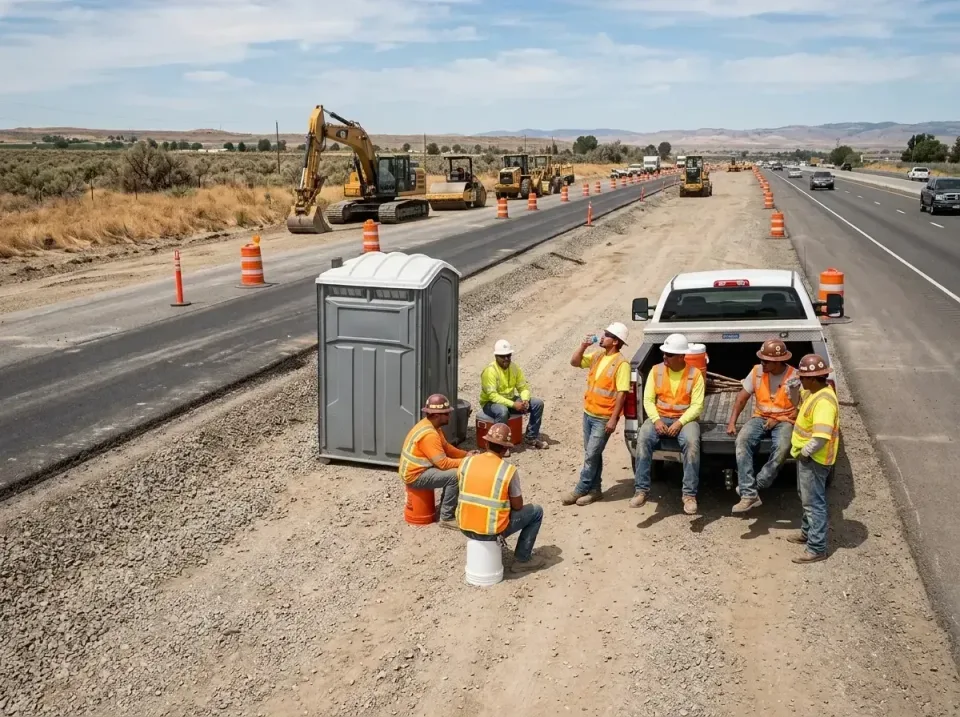 highway-road-construction-crew-007 — frequently asked questions, Porta Potty and Restroom Rentals in Sky Valley, CA